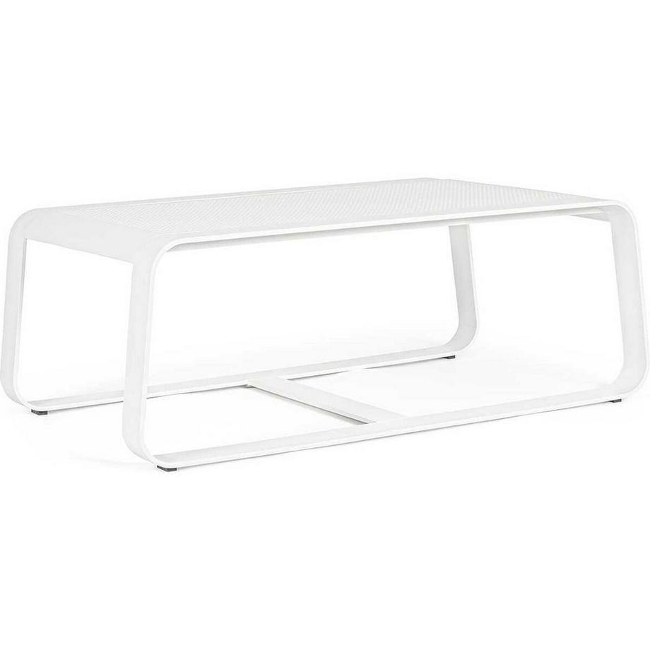 mutoni Garten Couchtisch Merrigan 105x62 weiss  