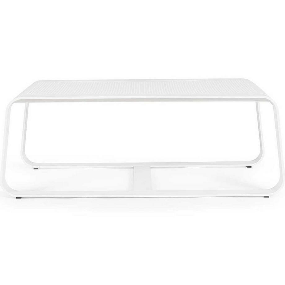 mutoni Garten Couchtisch Merrigan 105x62 weiss  