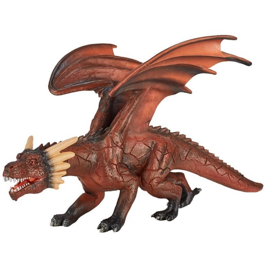 Mojo  Fantasy Feuerdrache mit beweglichem Kiefer 