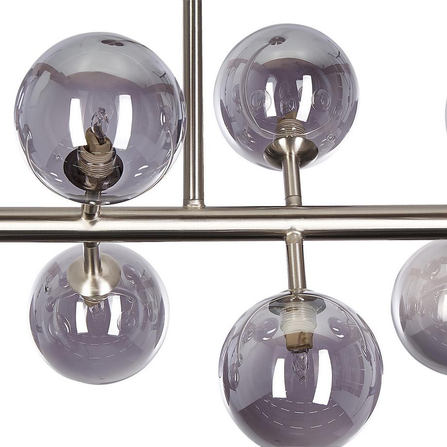 Beliani Lampe suspension en Acier  RAMIS  