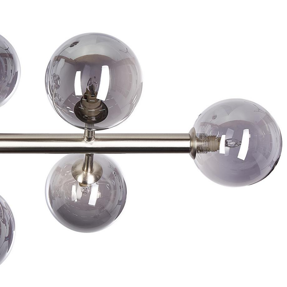 Beliani Lampe suspension en Acier  RAMIS  