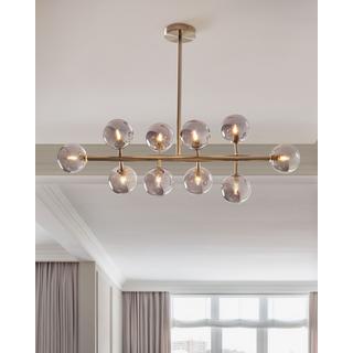 Beliani Hängelampe aus Stahl Glamourös RAMIS  