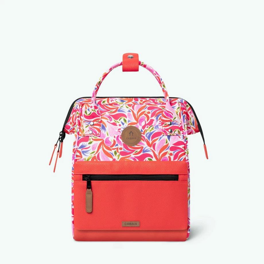 CABAIA Santorini Small Zaino con stampa floreale  