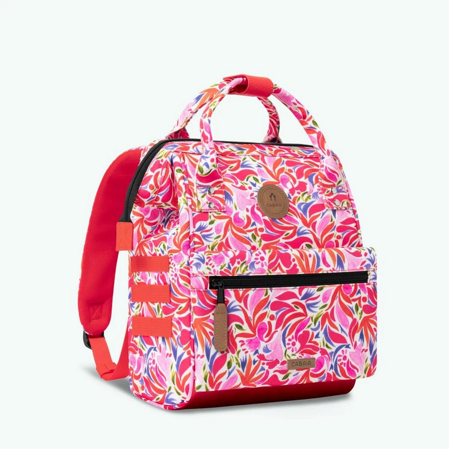 CABAIA Santorini Small Zaino con stampa floreale  