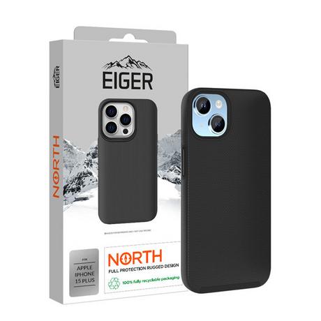 EIGER  Eiger iPhone 15 Plus North Case schwarz 