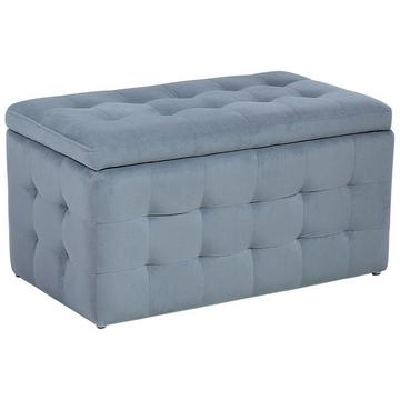 Pouf de rangement en Velours Glamour MICHIGAN