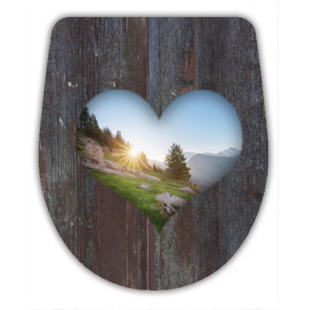 diaqua WC-Sitz "Arles Heart"