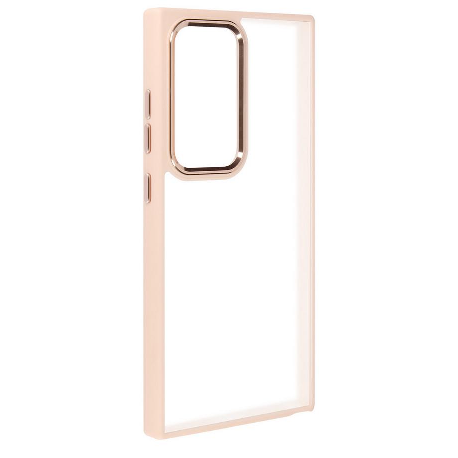 Avizar  Coque Samsung S24 Ultra Rose Translucide 