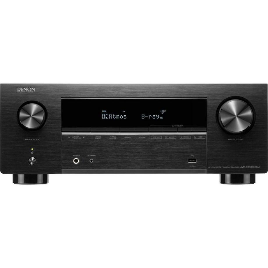 DENON  AV-Receiver AVR-X2800H Schwarz 