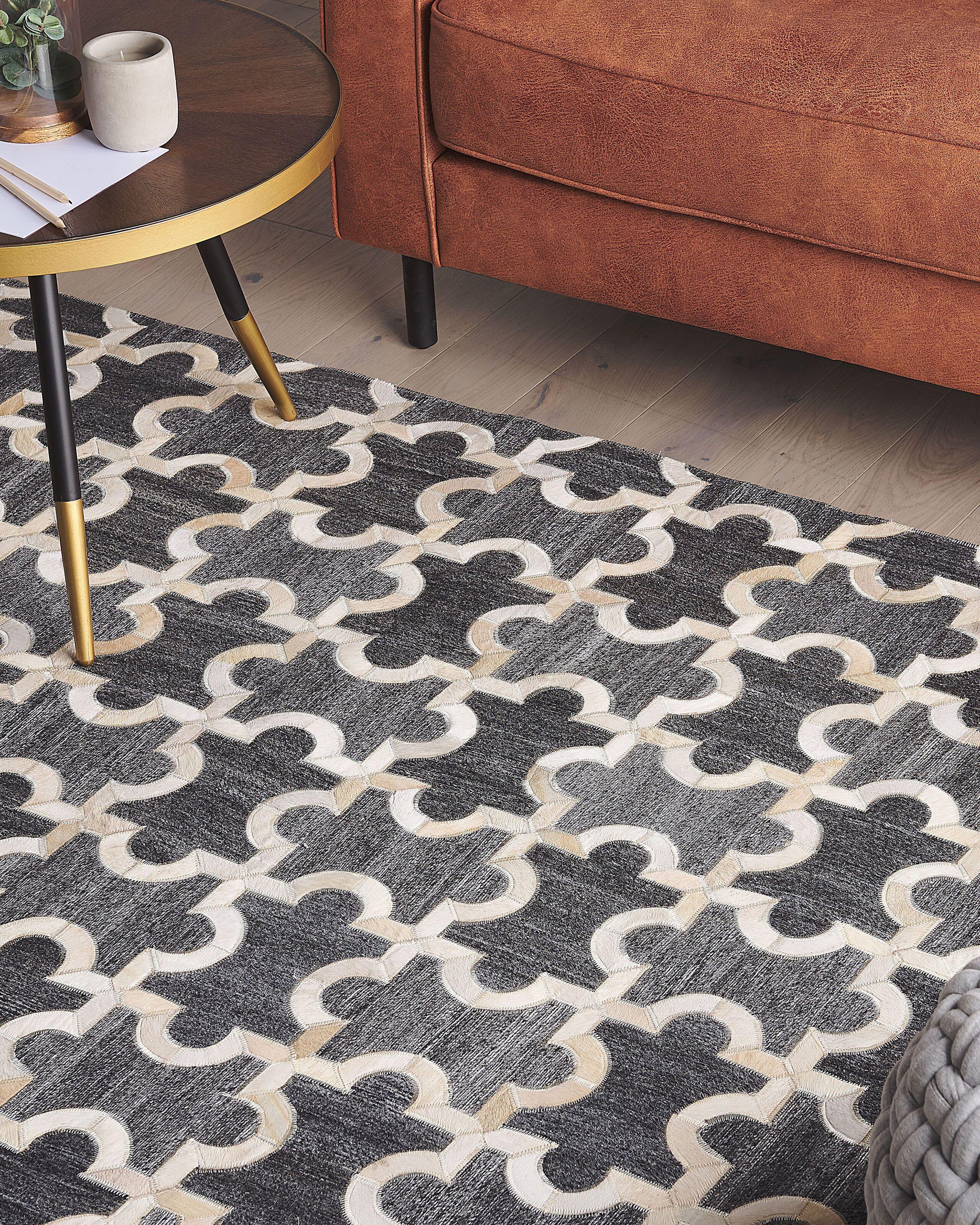 Beliani Tapis en Tissu jacquard Moderne YEDISU  