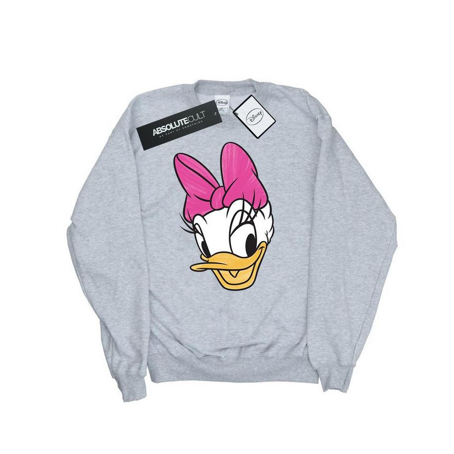 Disney Daisy Duck Face Felpa  