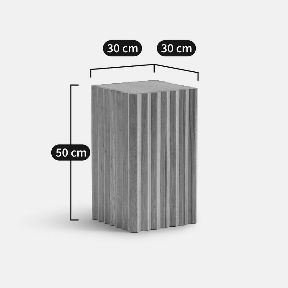 La Redoute Intérieurs Beistelltisch Eiche  