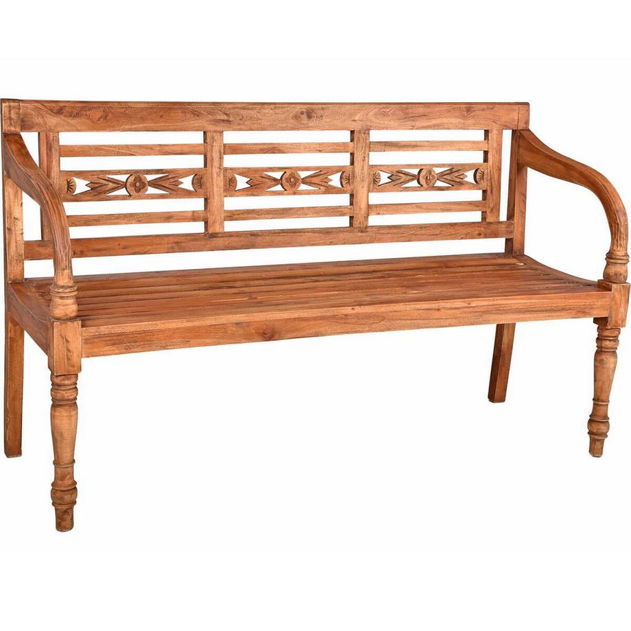 mutoni Gartenbank Moyo Mahagoni natur 150  