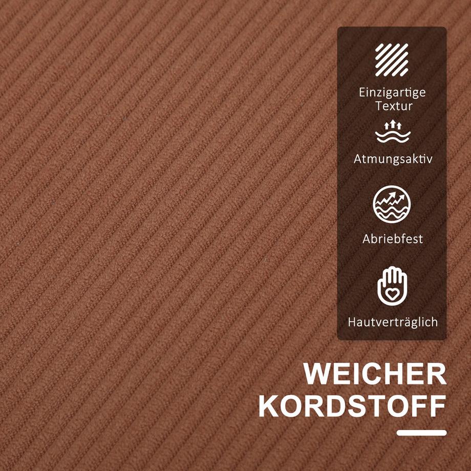 HOMCOM 2 Sitzer Sofa  