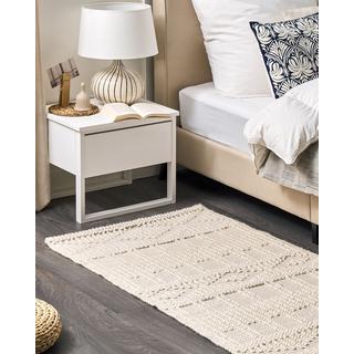 Beliani Tapis en Laine Boho LAPSEKI  