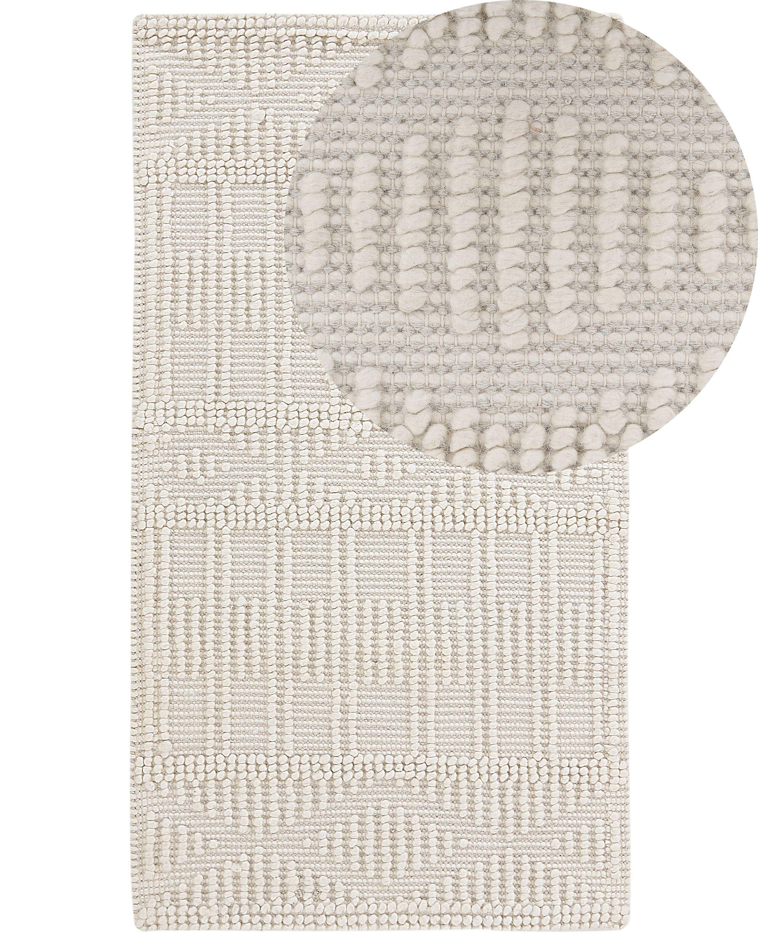 Beliani Tapis en Laine Boho LAPSEKI  