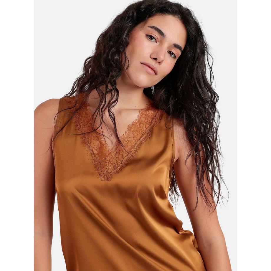 Admas Débardeur dentelle Satin Lace  