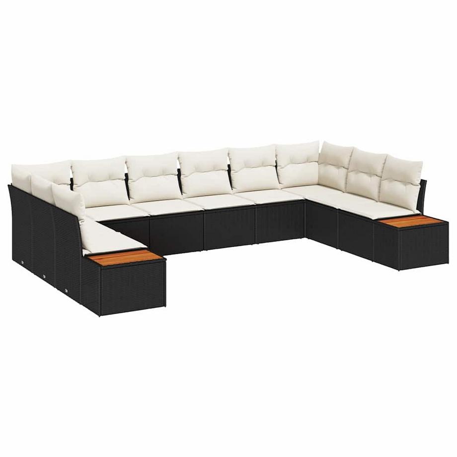 Canapé de jardin poly rattan