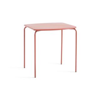 La Redoute Intérieurs Table de jardin carrée en métal acier  