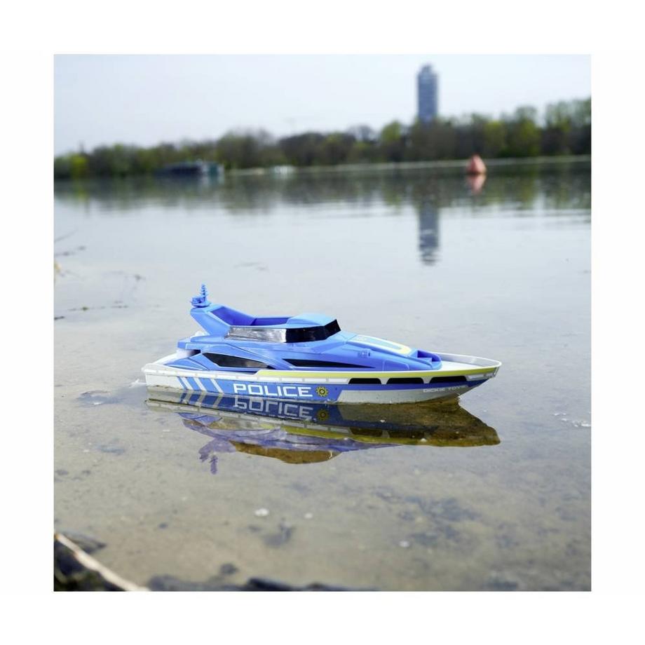 Dickie Toys  RC Police Boat, RTR 