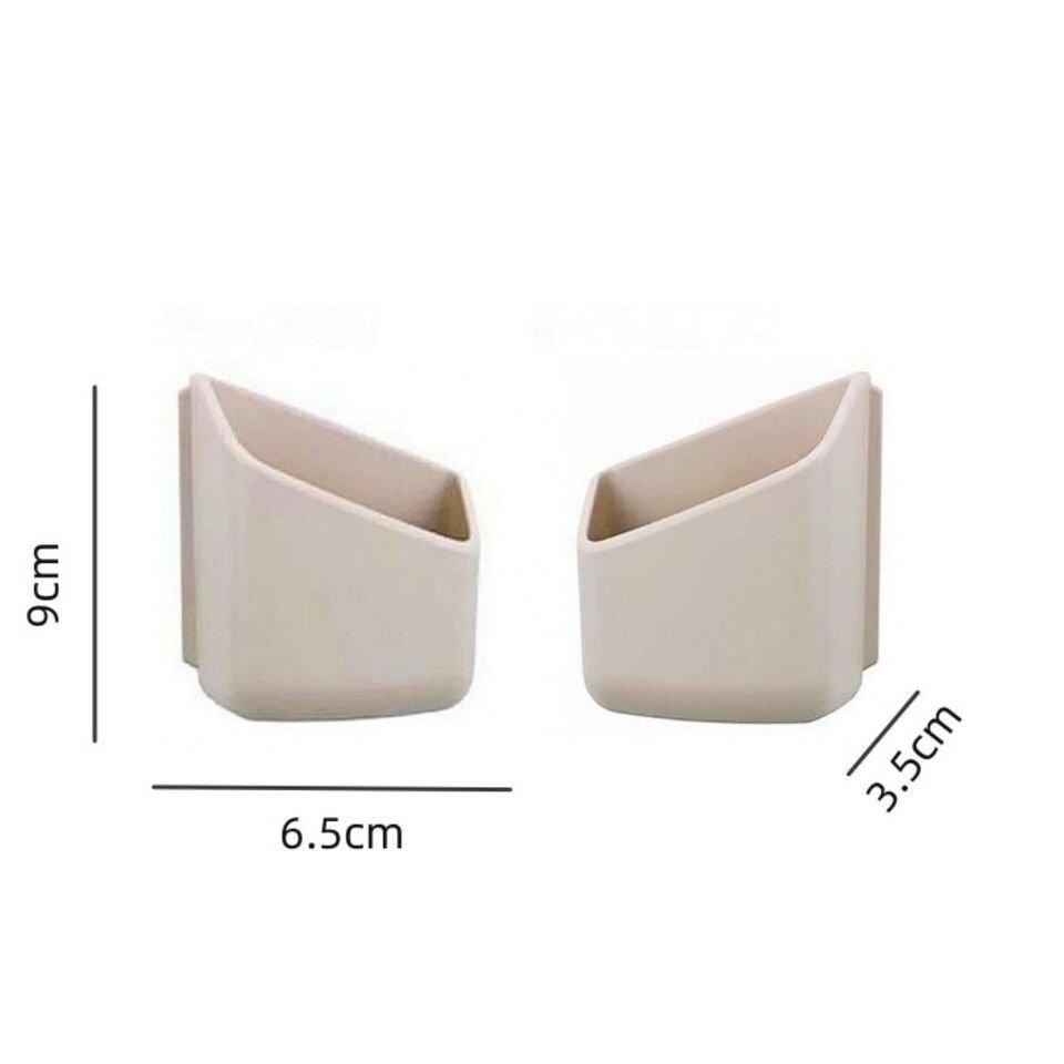 Northio Portaocchiali per Auto - Beige - 2 pz  