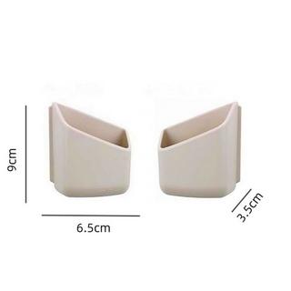 Northio Portaocchiali per Auto - Beige - 2 pz  