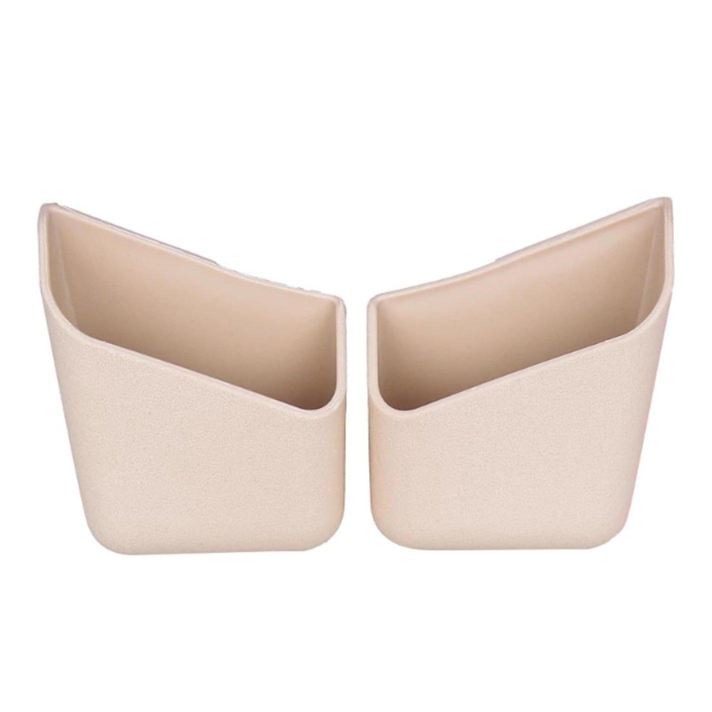 Northio Portaocchiali per Auto - Beige - 2 pz  