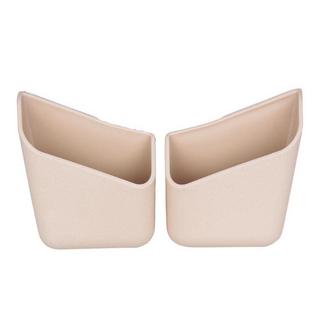 Northio Portaocchiali per Auto - Beige - 2 pz  