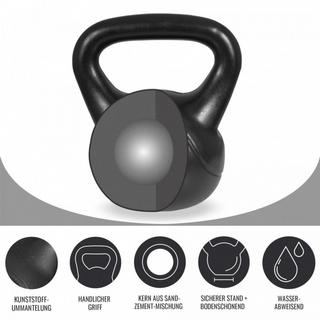 Gorilla Sports  Kettlebell Kunststoff 