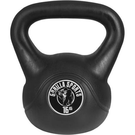 Gorilla Sports  Kettlebell Kunststoff 