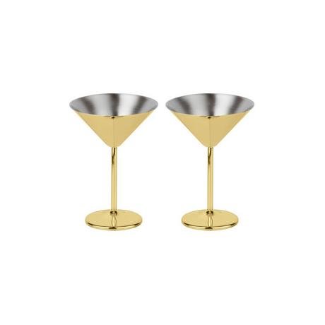 Sambonet Paderno ology Set de 2 tasses à Martini  