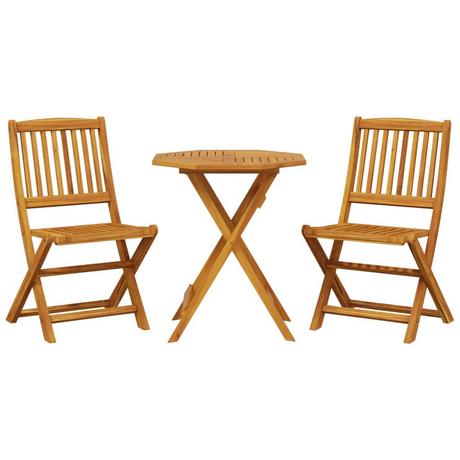 VidaXL Bistro set akazienholz  