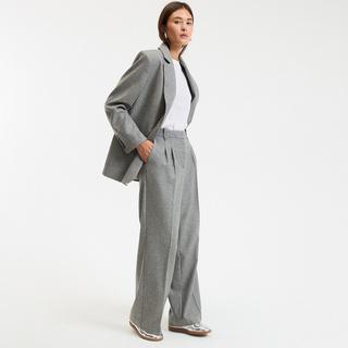 La Redoute Collections Pantaloni Larghi con Pieghe  