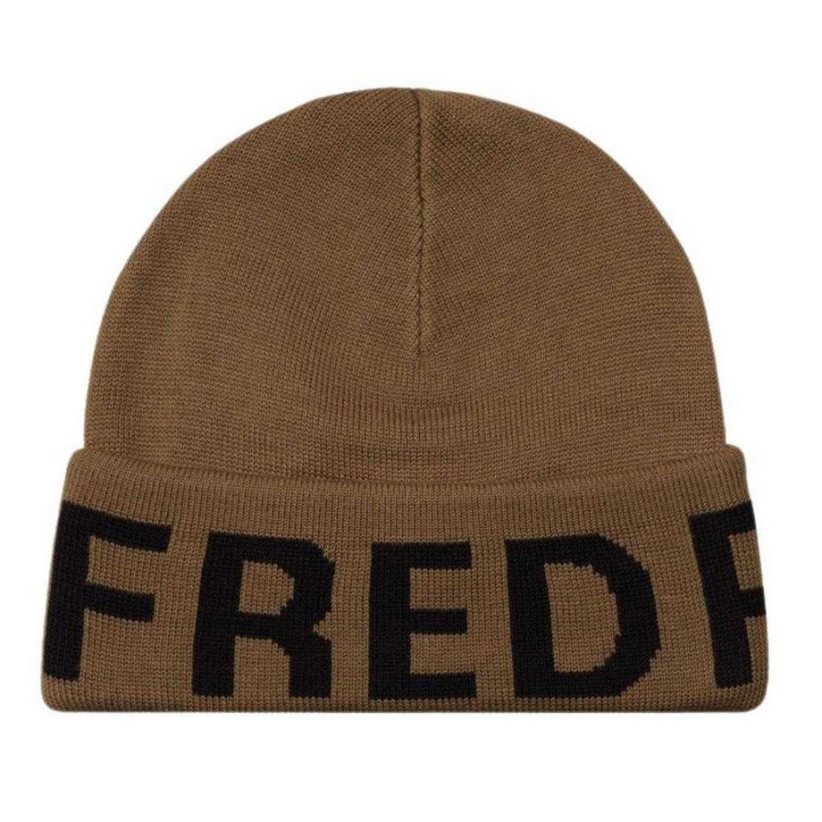 FRED PERRY Bonnet tricoté avec logo  