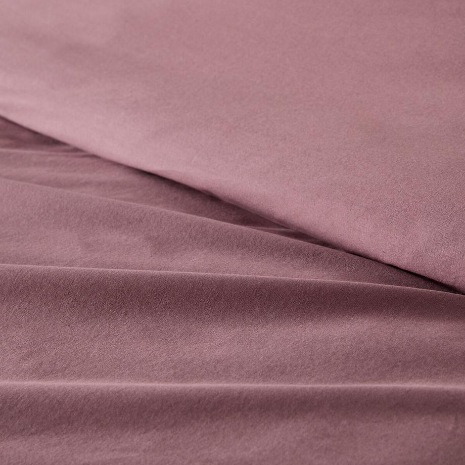 La Redoute Intérieurs Scenario Housse de couette unie en coton lavé  