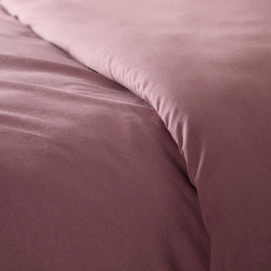 La Redoute Intérieurs Scenario Housse de couette unie en coton lavé  