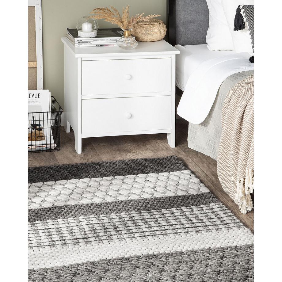 Beliani Tapis en Laine  AKKAYA  
