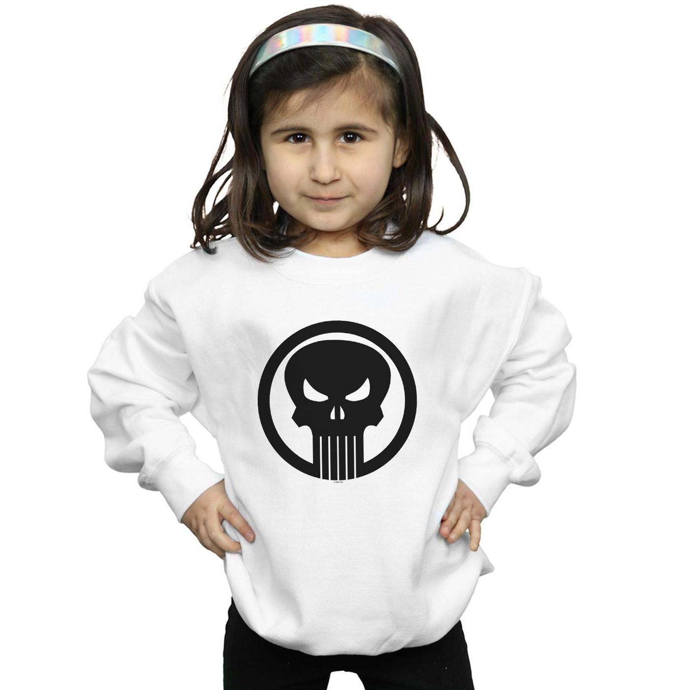 MARVEL  The Punisher Skull Circle Sweatshirt 