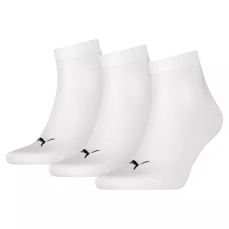 PUMA  Chaussettes de cheville d'entraînement  (Lot de 3) Blanc