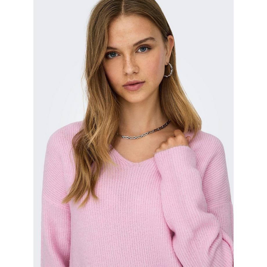 ONLY Pull en maille col V  