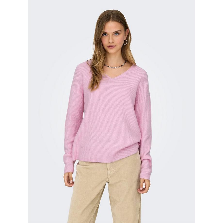 Pull maille mousseuse