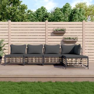 VidaXL Garten lounge set poly-rattan  