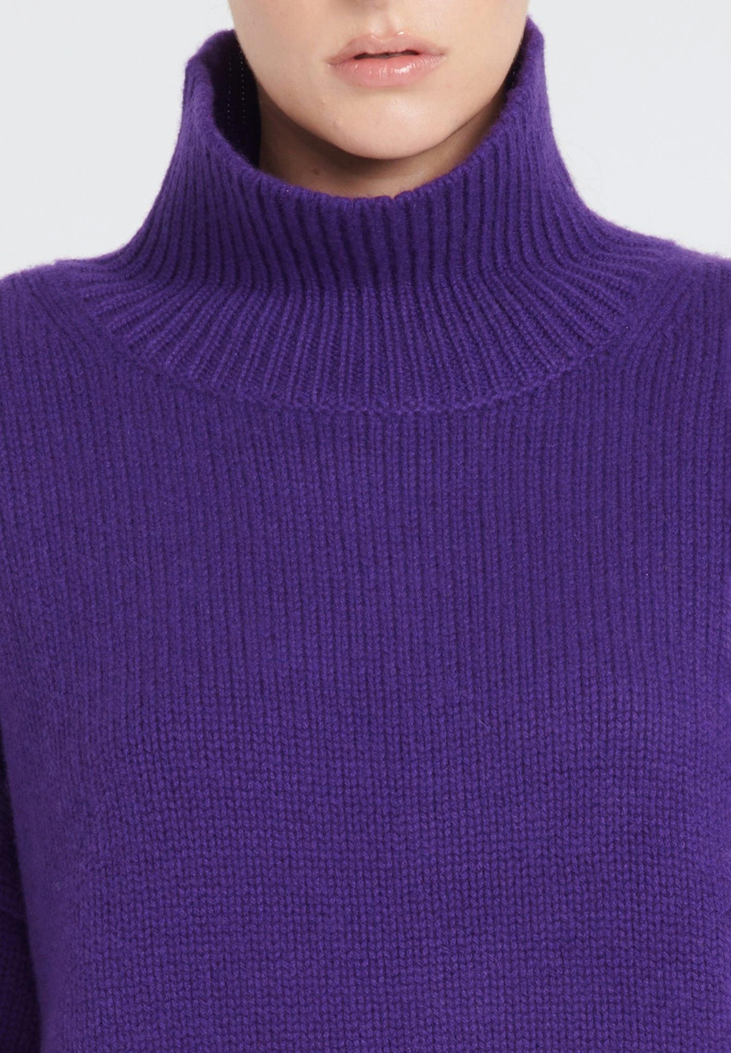 Studio Cashmere8  ZAYA 3 Pullover mit Stehkragen 10 Fäden - 100% Kaschmir 