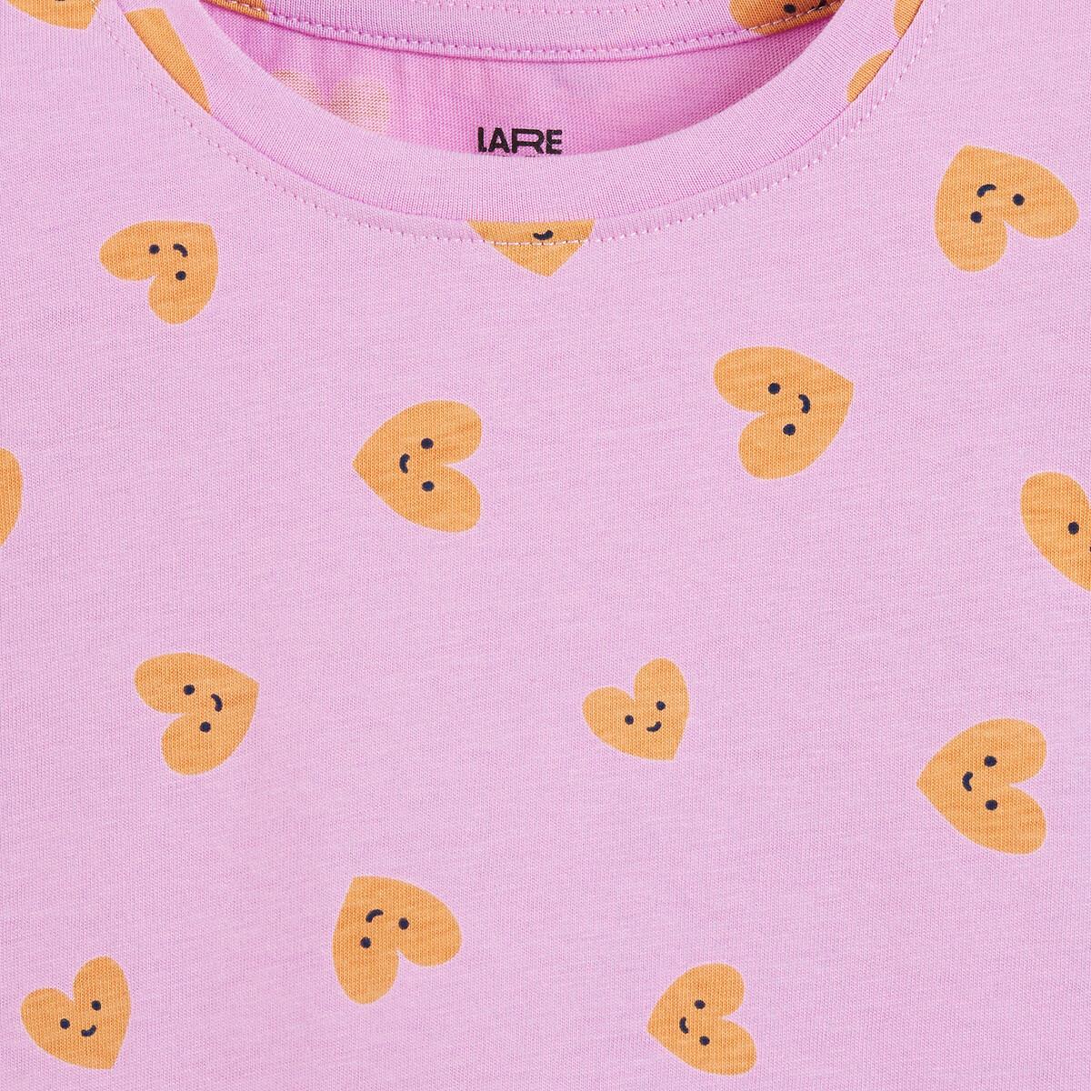 La Redoute Collections  3er-Pack T-Shirts mit kurzen Volantärmeln 