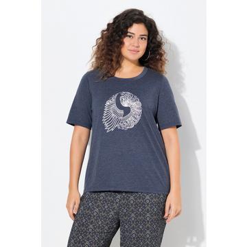T-shirt, motif animal. Coupe Classic. Col rond et manches courtes