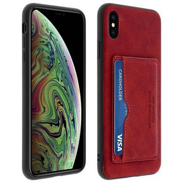 Retro Hülle Apple iPhone XS Max Rot