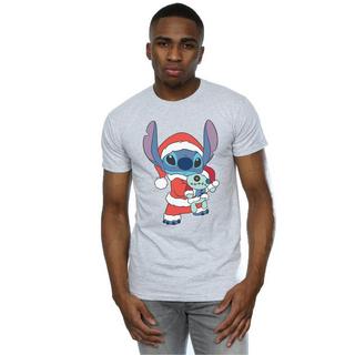 Disney Stitch Christmas Santa T-Shirt  