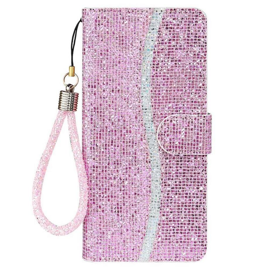 Cover-Discount  iPhone 14 Plus - Glitter Leder Etui 