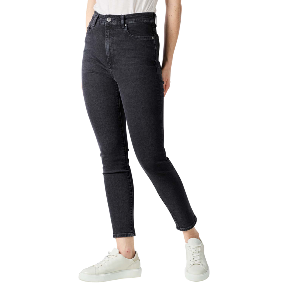 ARMEDANGELS Ingaa Skinny Fit Jeans Washed Down Black  