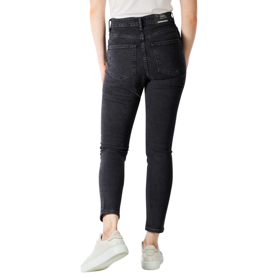 ARMEDANGELS Ingaa Skinny Fit Jeans Washed Down Black  